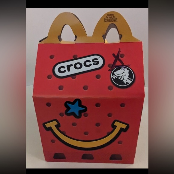 McDonalds Canada X Crocs Happy Meal Toy Brand New in Box w/ Happy Meal Box A5M - Picture 7 of 11